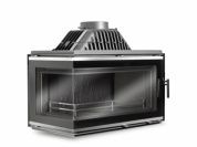 Каминная топка Kaw-Met W16 LB (с левым стеклом)