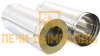 Сэндвич труба 1мм/нерж 115/200 L0,5м ПОЛ МЕТРА