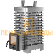 Печь для бани ASTON 20 INOX стекло